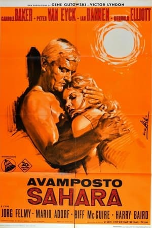 Poster Avamposto Sahara 1963