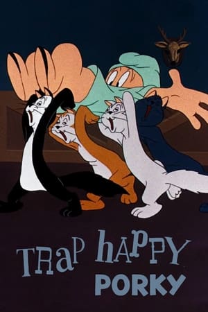 Poster Trap Happy Porky 1945