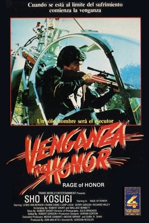 Poster Venganza por honor 1987