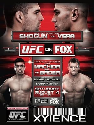 Poster UFC on Fox 4: Shogun vs. Vera 2012