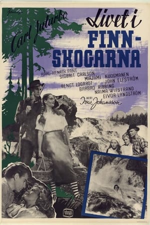Poster Livet i finnskogarna 1947
