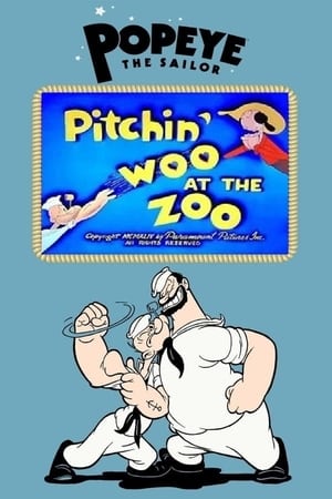 Poster Pitchin' Woo at the Zoo 1944