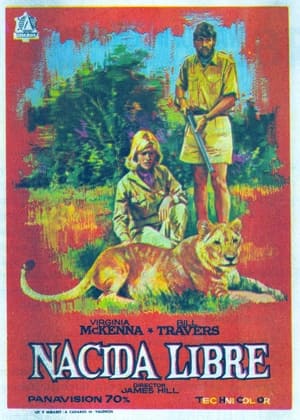 Poster Nacida libre 1966
