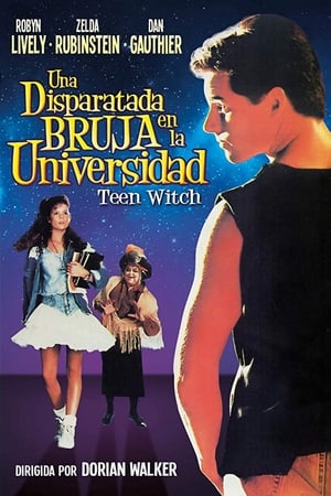 Poster Una disparatada bruja en la universidad 1989