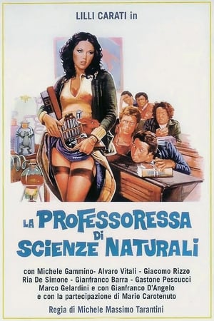 Poster La professoressa di scienze naturali 1976