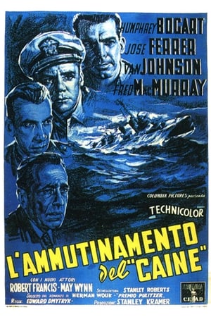 Poster L'ammutinamento del Caine 1954