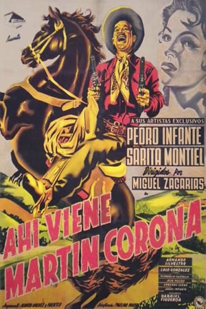 Poster Ahí viene Martín Corona 1952