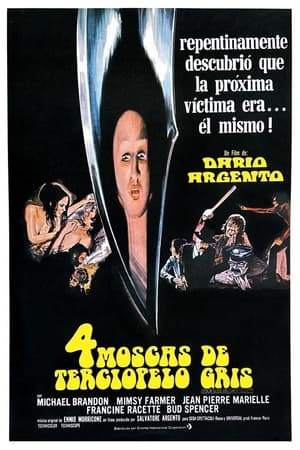 Poster Cuatro moscas sobre terciopelo gris 1971
