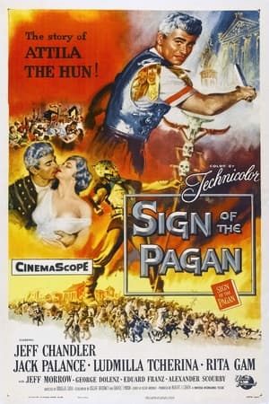 Poster Sign of the Pagan 1954