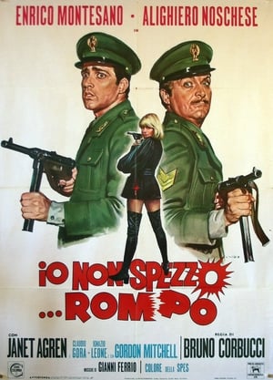 Poster Io non spezzo... rompo 1971