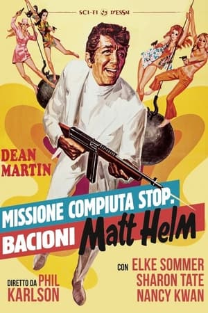 Poster Missione compiuta stop - Bacioni Matt Helm 1968