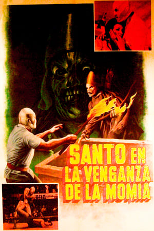 Poster Santo en la venganza de la momia 1971
