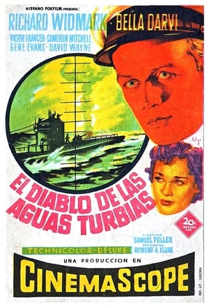 Poster El diablo de las aguas turbias 1954