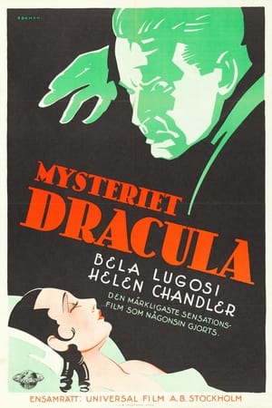Poster Mysteriet 'Dracula' 1931