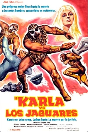 Poster Karla contra los jaguares 1974