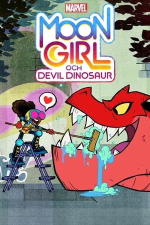 Poster Moon Girl och Devil Dinosaur 2023