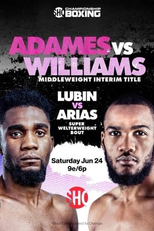 Poster Carlos Adames vs. Julian Williams 2023