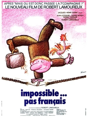 Poster Impossible Is Not French 1974