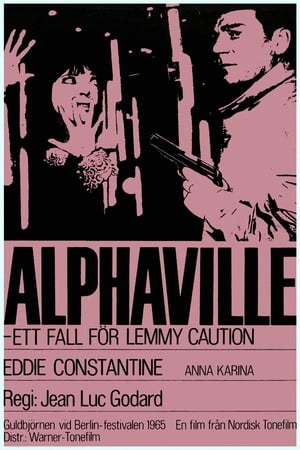 Poster Alphaville - ett fall för Lemmy Caution 1965