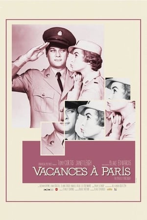Poster Vacances à Paris 1958