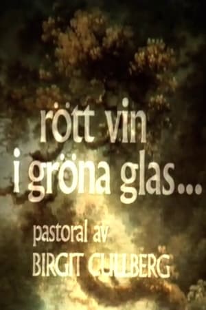 Image Rött vin i gröna glas