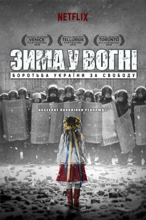 Poster Ateşte Kış: Ukrayna'nın Özgürlük İçin Savaşı 2015