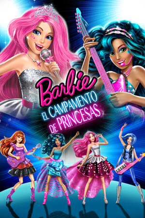 Poster Barbie en El campamento de princesas 2015