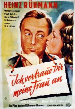 Poster Ich vertraue Dir meine Frau an 1943