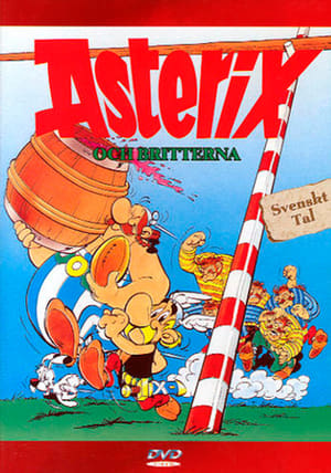 Poster Asterix och britterna 1986