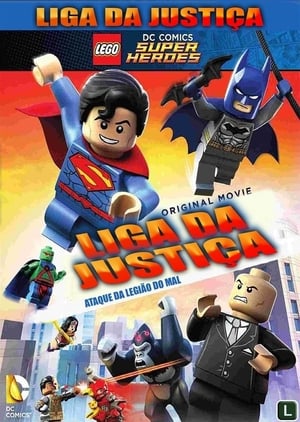Poster LEGO DC Comics Super Heroes: La Liga de la Justicia - El ataque de la Legión del Mal 2015