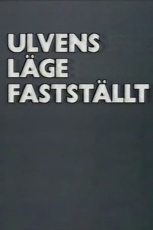Poster Ulvens läge fastställt 1988