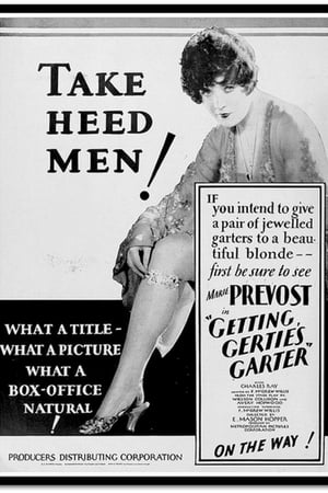 Poster Getting Gertie's Garter 1927