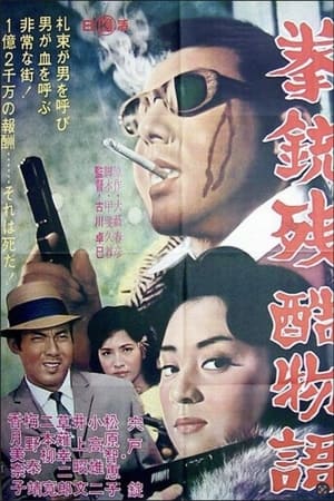 Poster 拳銃残酷物語 1964