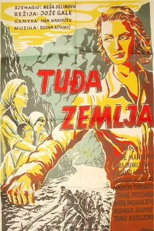 Poster Tuđa zemlja 1957