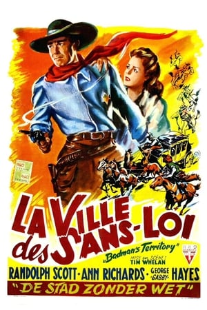 Poster La Ville des sans-loi 1946