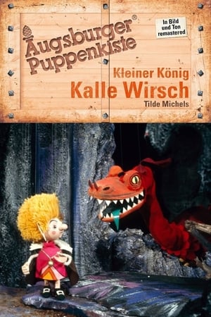 Poster Augsburger Puppenkiste - Kleiner König Kalle Wirsch 1970