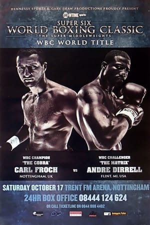 Poster Carl Froch vs. Andre Dirrell 2009