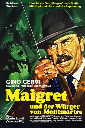 Poster Maigret und der Würger von Montmartre 1966
