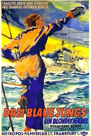 Poster Drei blaue Jungs, ein blondes Mädel 1933