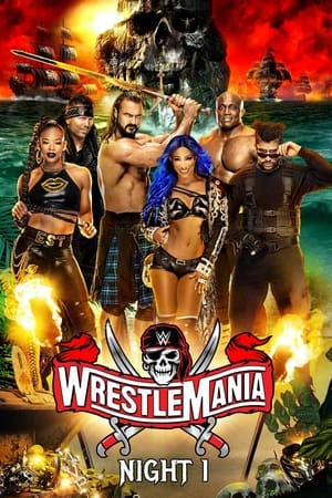 Poster WWE WrestleMania 37 (Noche 1) 2021