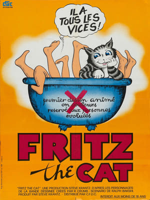 Poster Fritz le chat 1972