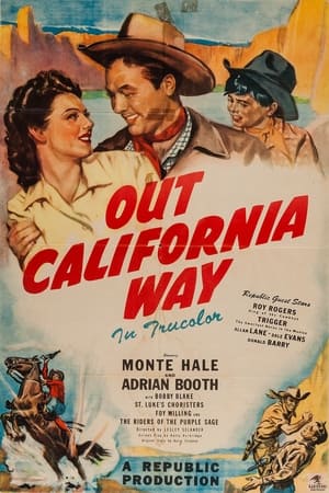 Poster Out California Way 1946