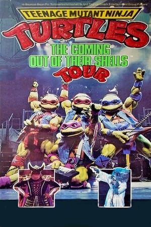 Poster Teenage Mutant Ninja Turtles: The Coming Out of Their Shells Tour 1990