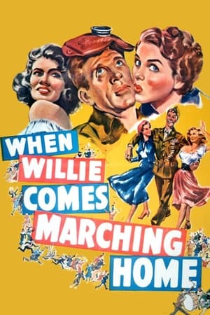 Poster When Willie Comes Marching Home 1950
