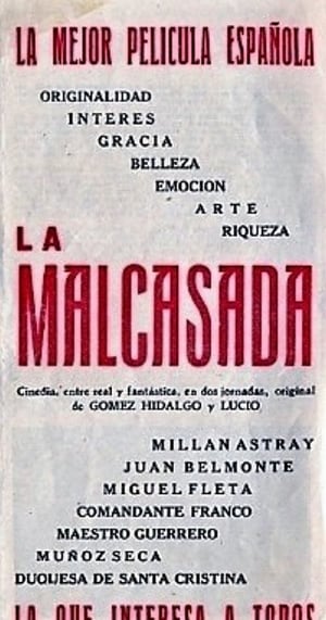 Poster La malcasada 1927