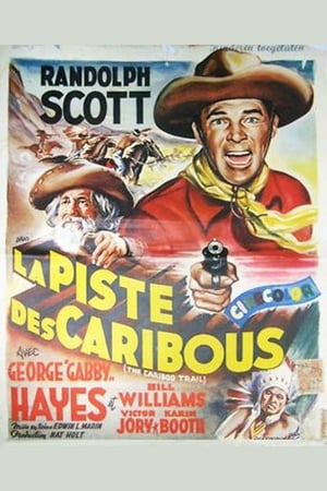 Poster La piste des caribous 1950