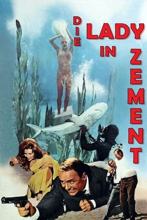 Poster Die Lady in Zement 1968