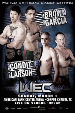 Poster WEC 39: Brown vs. Garcia 2009