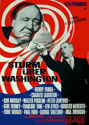 Poster Sturm über Washington 1962