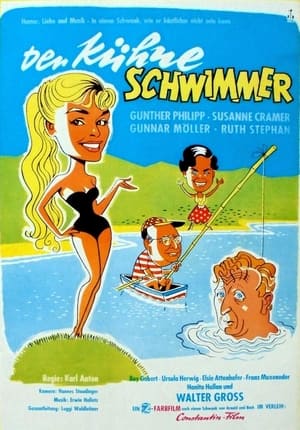 Poster Der kühne Schwimmer 1957